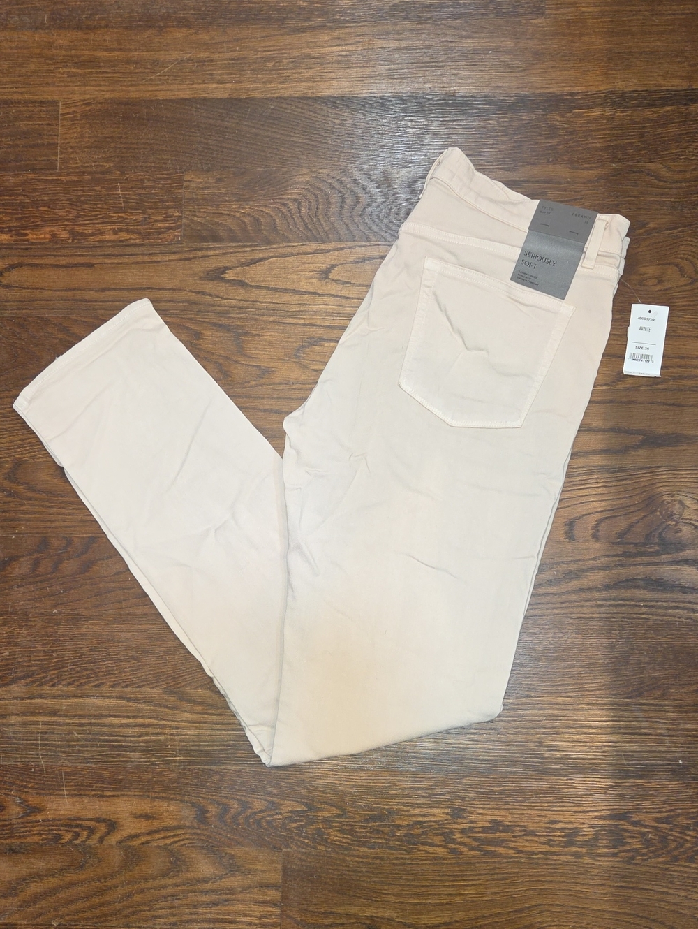 NWT WOMEN'S J BRAND TYLER SLIM FIT BEIGE KHAKI JEANS PANTS SZ 36 $198 STRAIGHT